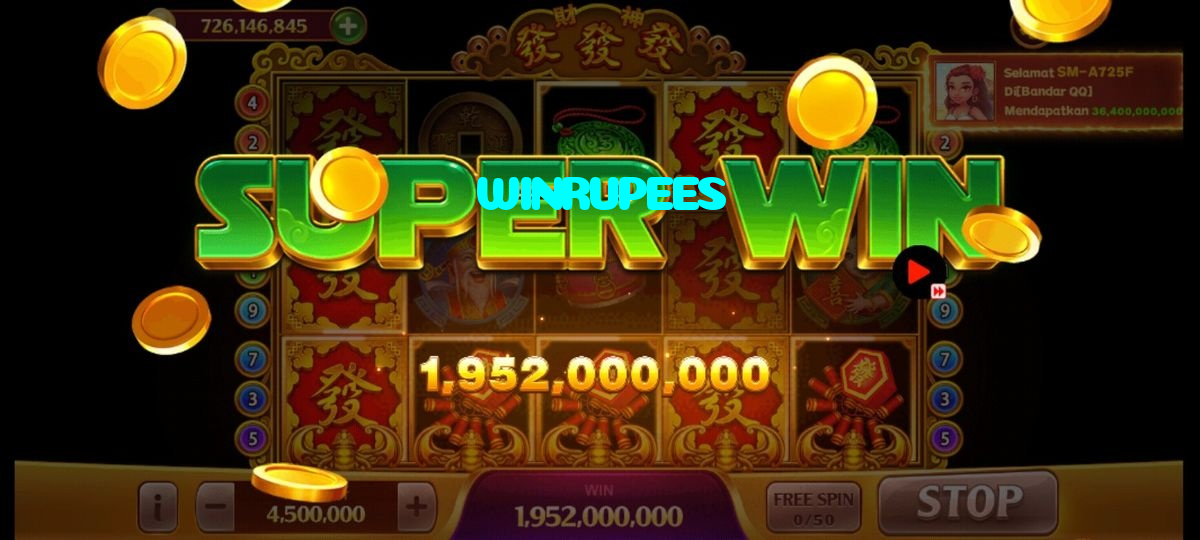 available types of WINRUPEES bet including pre-match live express and system bets